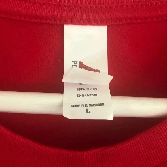 North Shore Hawaii Red Short Sleeve Tee Hawaiian Islands Print - Picture 8 of 9